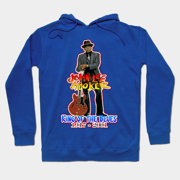 John Lee Hooker Tribute Hoodie by woodsman